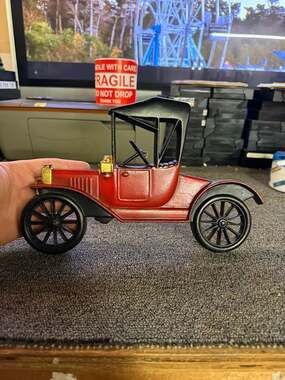 Vintage Midwest Cast Iron Ford Model T Car Wall Hanging Plaque AC-3